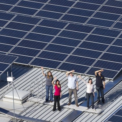 The UQ St Lucia campus has Australia's largest rooftop solar array